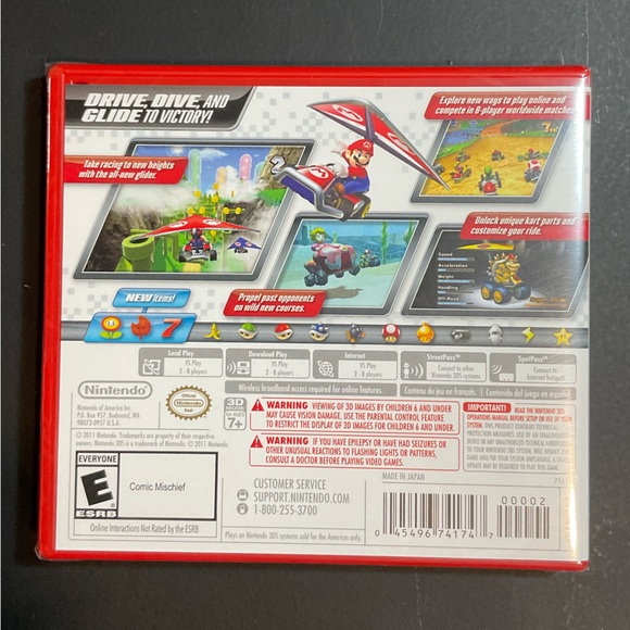 3DS Mario Kart game.    Never Opened/Used - Picture 2 of 2